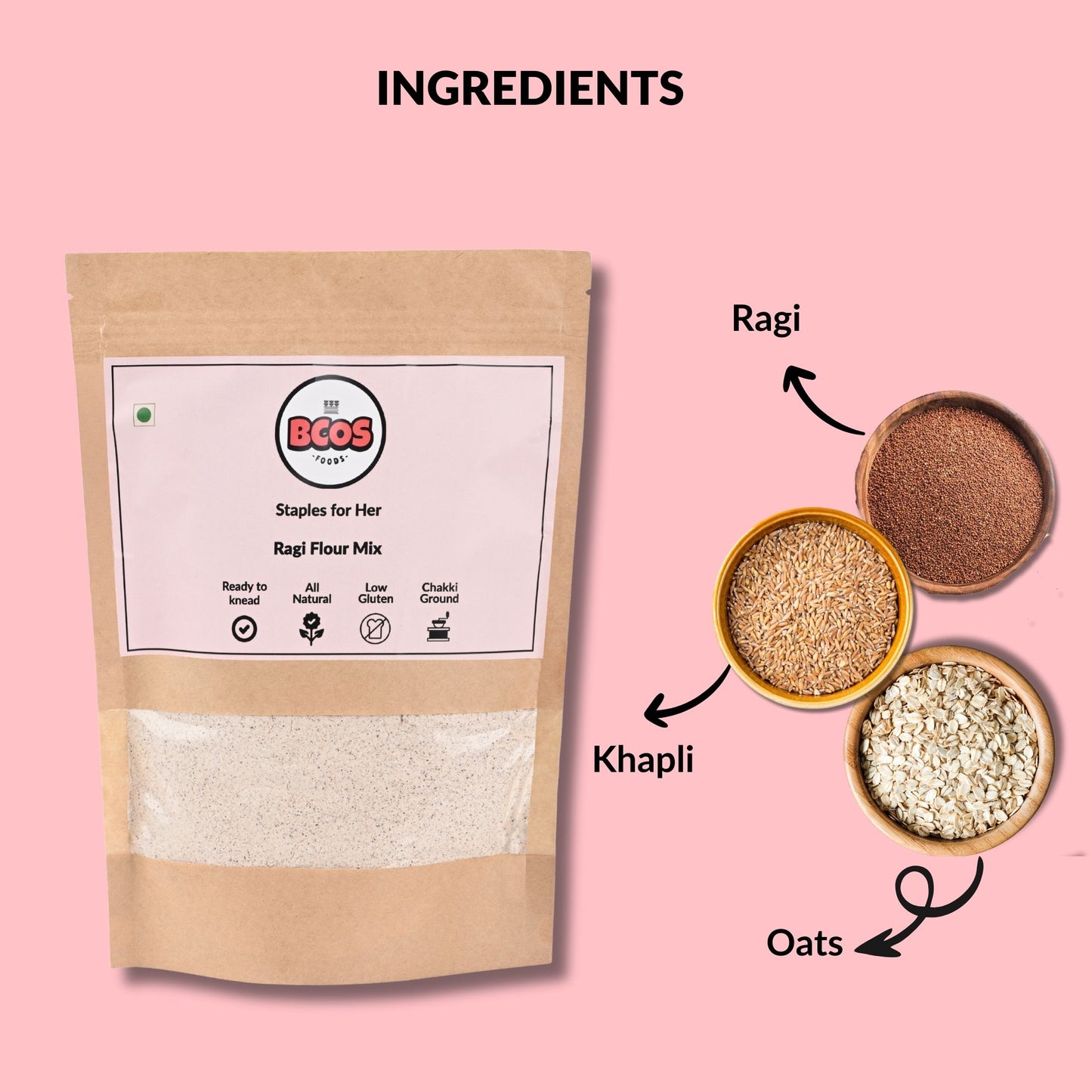 Ragi Millet Flour Blend