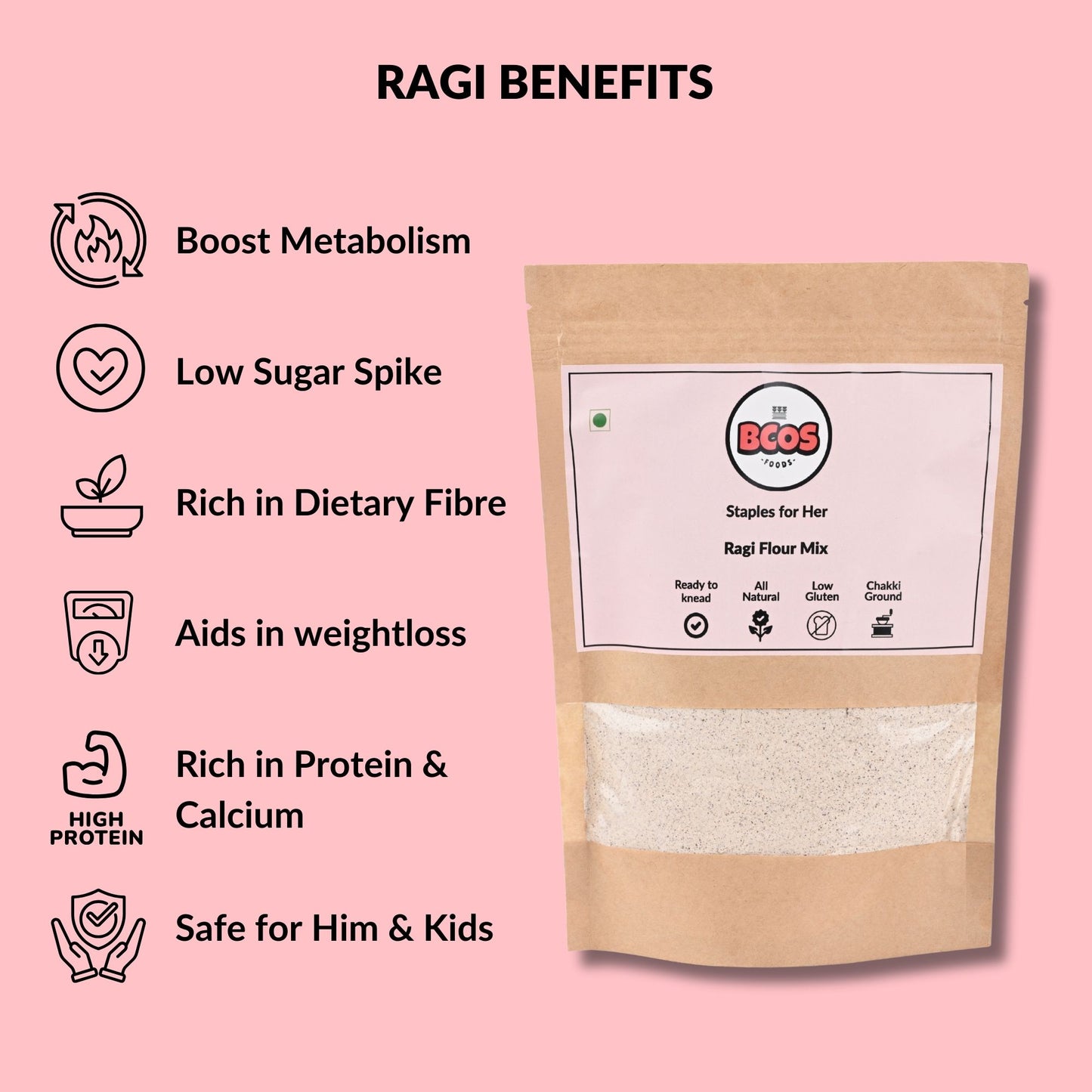 Ragi Millet Flour Blend