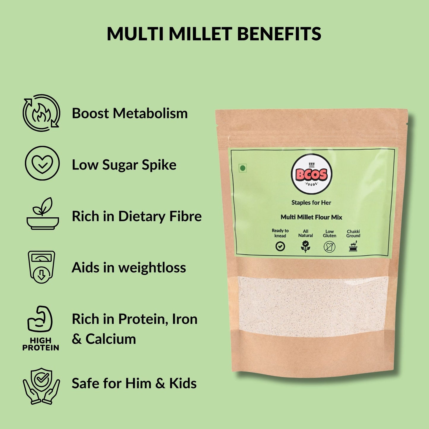 Multi Millet Flour Blend